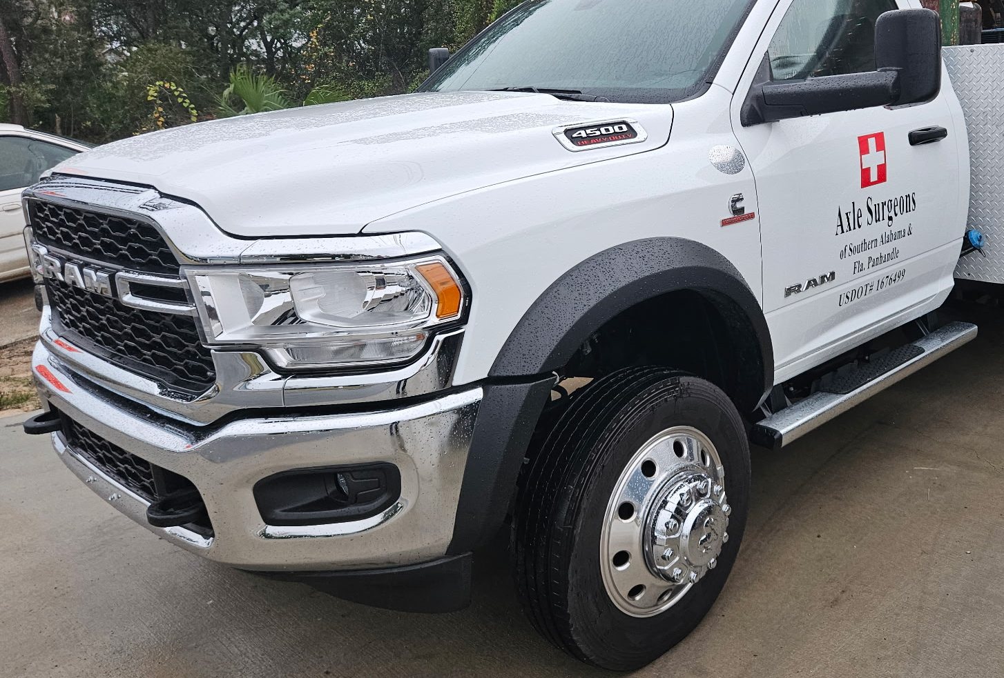 Axle Surgeons of Southern Alabama and Florida Panhandle mobile service truck